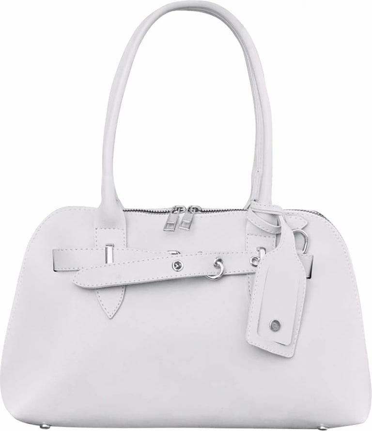 Çantë dore Zoozie Bags, e bardhë, MK1020225SV10-002