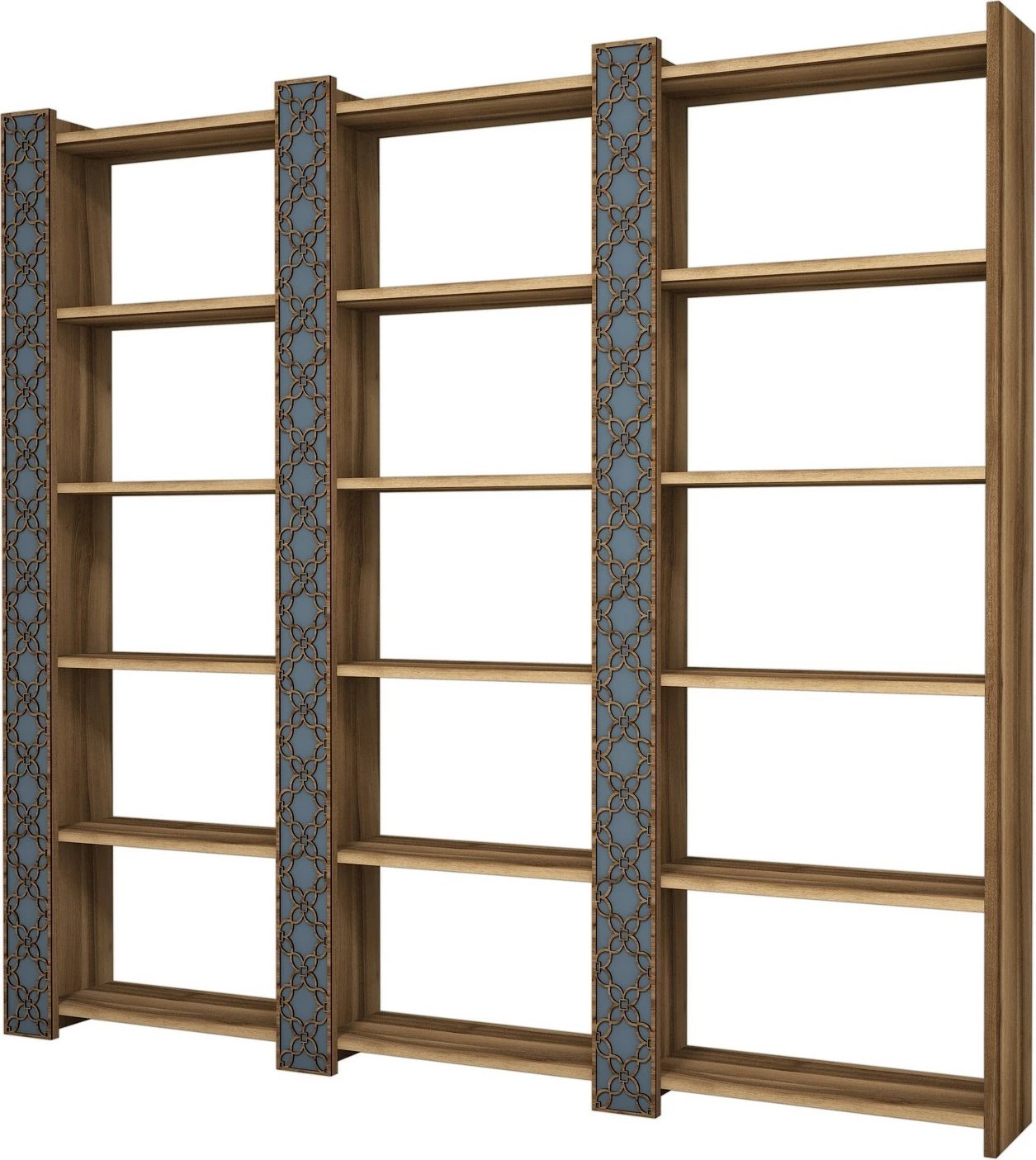 Raft librash Hanah Home City 3, ngjyrë arre dhe kalcedon