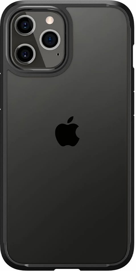 Mbështjellës Spigen Ultra Hybrid për iPhone 12 / iPhone 12 Pro, Matte Black