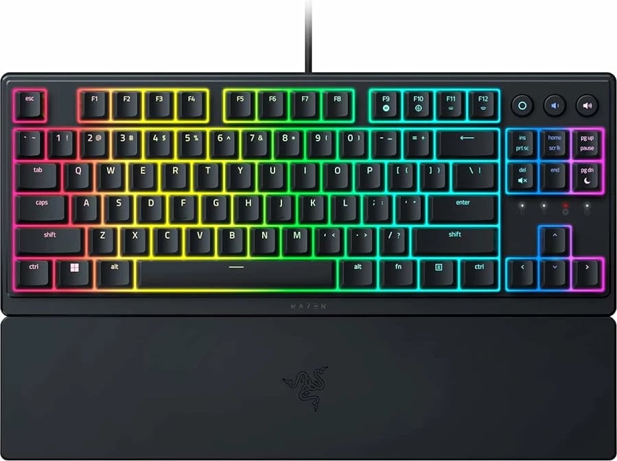 Tastierë Razer Ornata V3 TKL - USB, e zezë