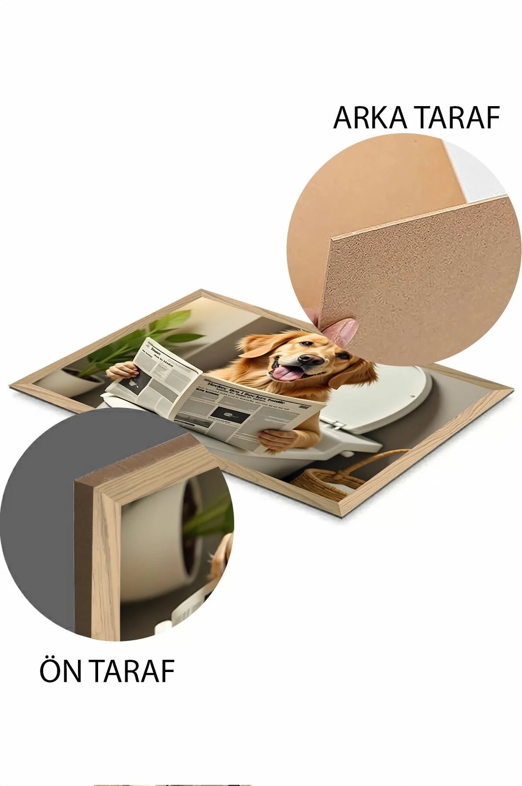 Pikturë dekorative, shumëngjyrëshe, Wallity, Arthynmodelyty3348-8, 33x48cm