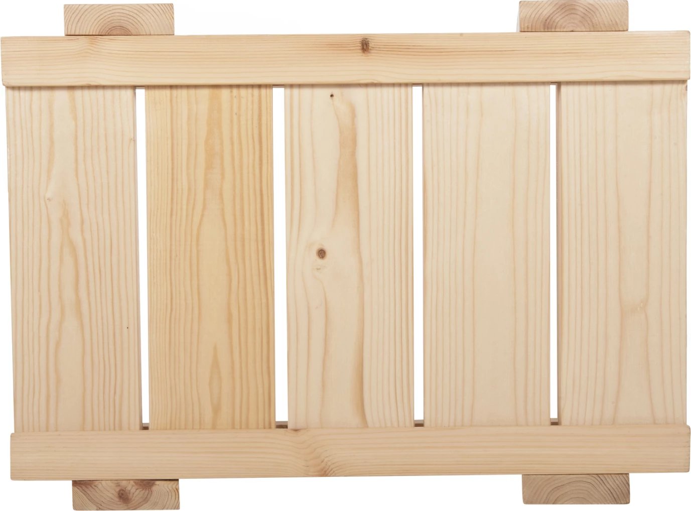 Tavolinë anësore për plazh SKOPEL, ngjyrë druri natyral, 60x40x44H cm