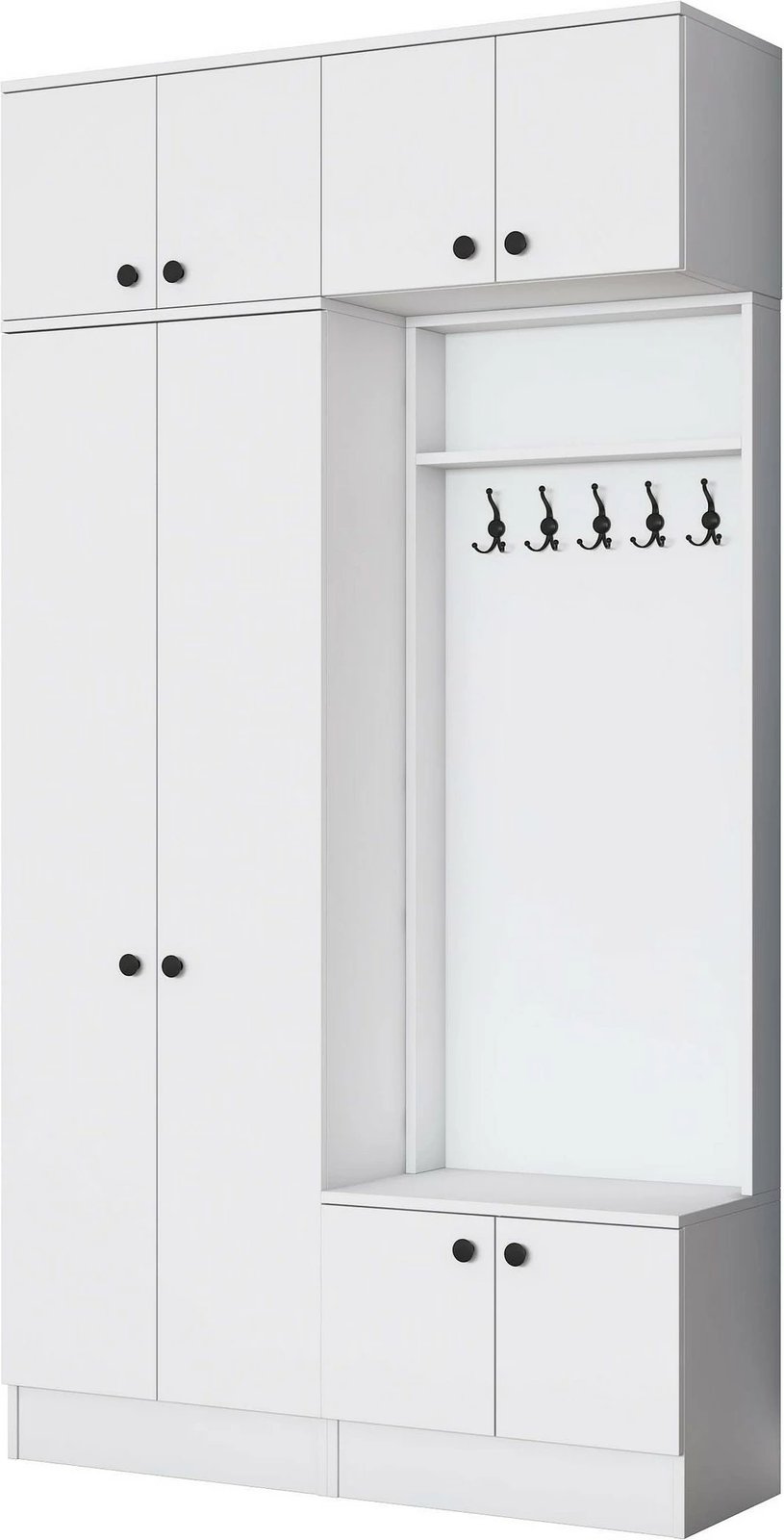 Stendë për korridor, ngjyrë e bardhë, Skye Decor, EA145 - 3841