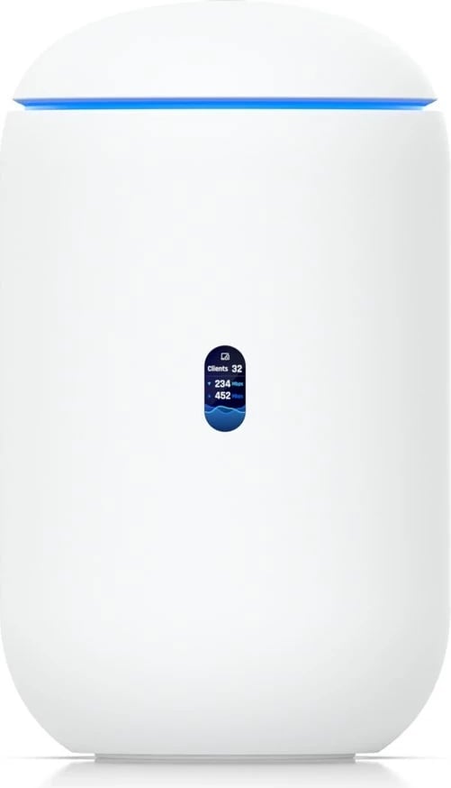 Router Ubiquiti Dream 7, Tri-band, 2.5 Gigabit Ethernet, Bardhë