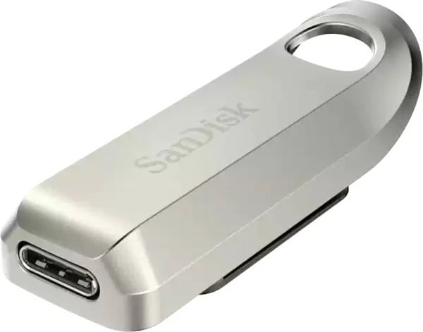 USB stick Sandisk Ultra Luxe Type-C, argjendtë
