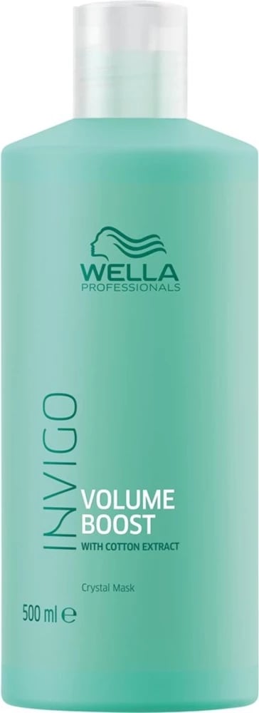 Maskë për flokë Wella Professionals Invigo Volume Boost Crystal Mask për femra 500ml