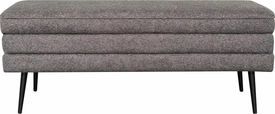 Shtol me hapësirë për ruajtje, ngjyrë gri, 110x40x44