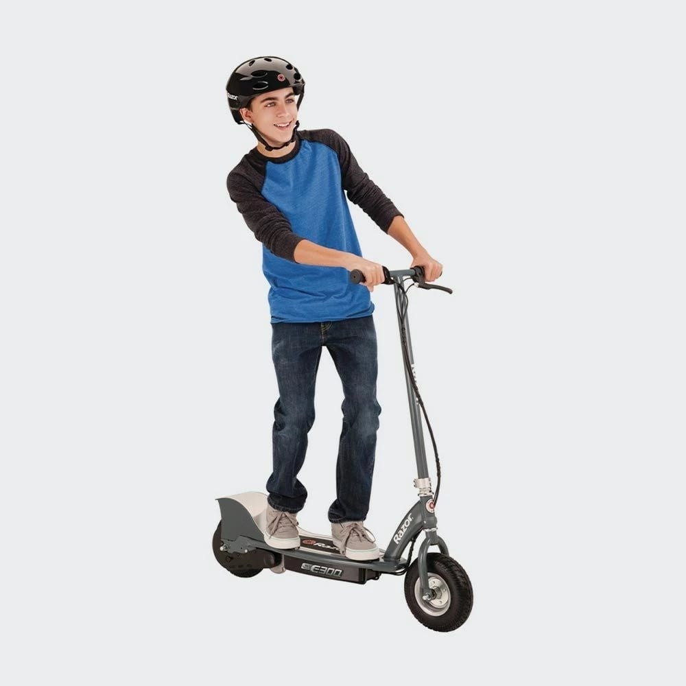Skuter elektrik Razor E300, 24km/h, 24V, i bardhë/hiri 
