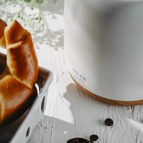 Çajnik elektrik, Adler, AD 1304, 1.0 L, 1200W, bazë 360°, tregues uji, ecru