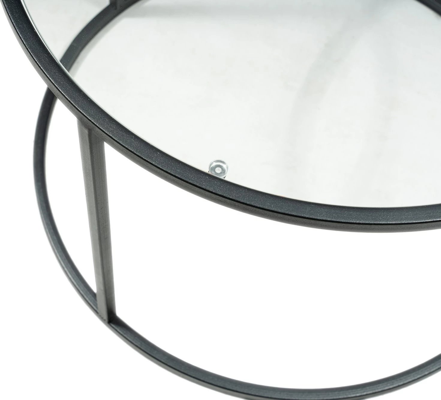 Tavolinë kafeje Hanah Home, Berlin, e zezë, 60cm