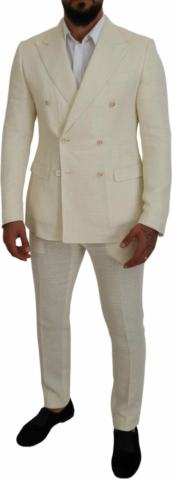 Kostum për meshkuj Dolce & Gabbana, të bardha