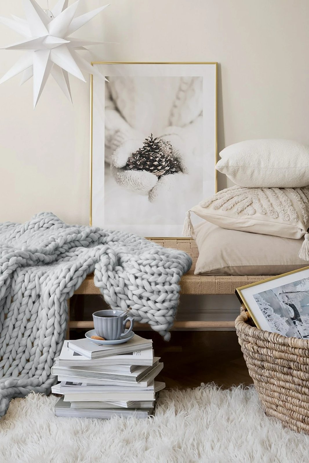 Pikturë dekorative me kornizë, shumëngjyrëshe, Tekhamcerceve93