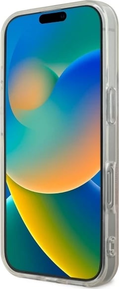 Mbështjellës Guess IML 4G MagSafe për iPhone 16 Pro Max, Rozë
