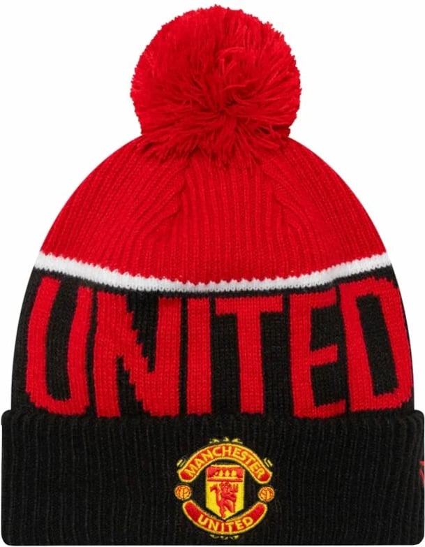 Kapelë New Era Manchester United, e zezë dhe e kuqe
