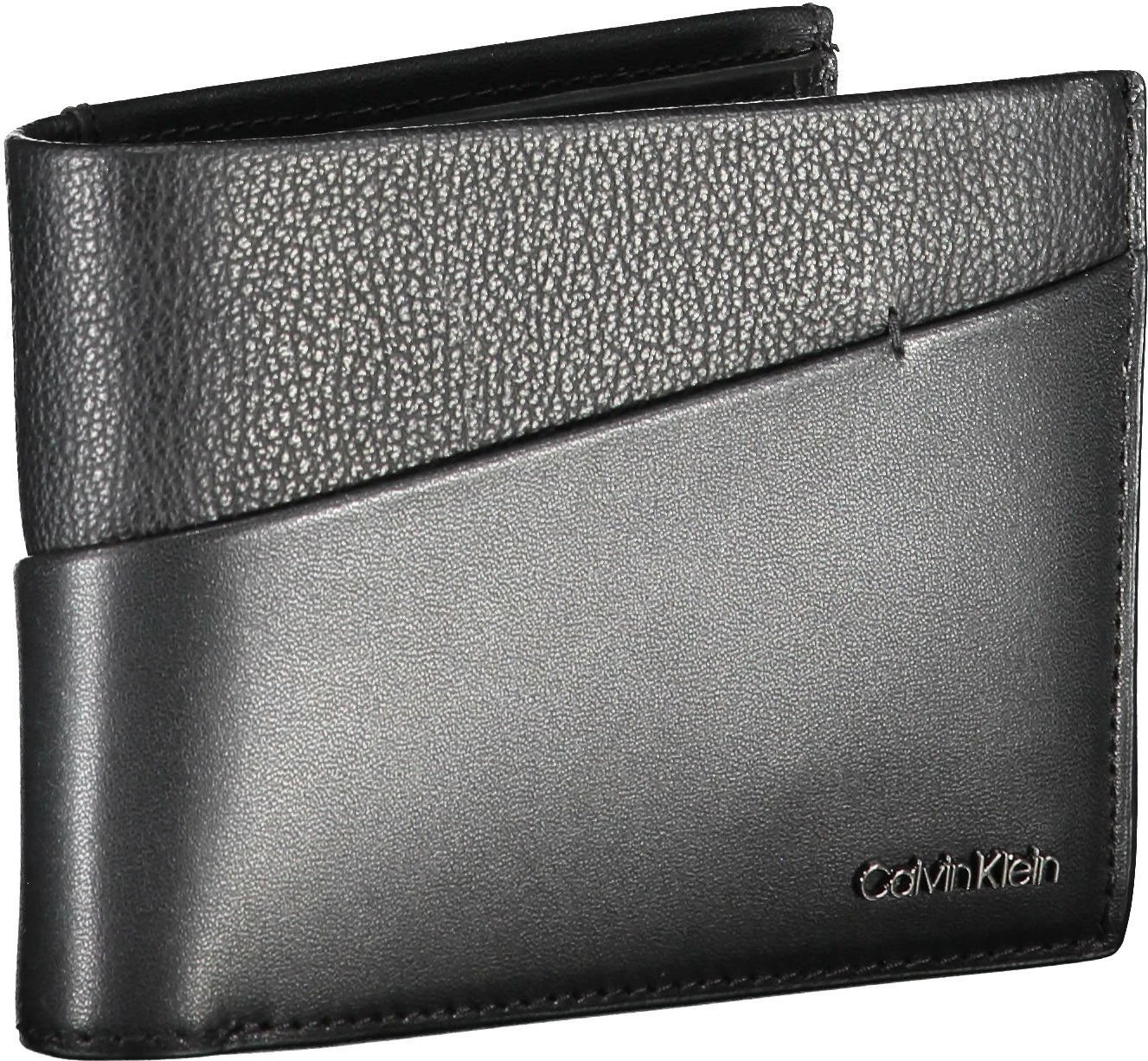 Portofol për meshkuj Calvin Klein, i zi