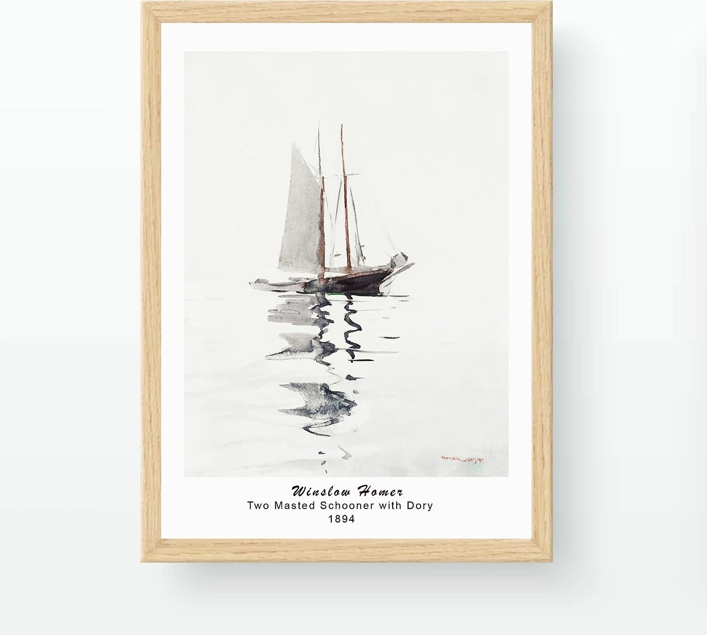 Pikturë dekorative me kornizë, shumëngjyrëshe, NC7436502338366-3545, 35x45cm