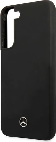 Mbështjellës Mercedes Silicone për Samsung Galaxy S22+, i zi