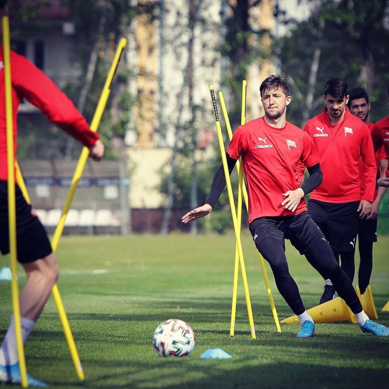 Aksesor futbolli Yakima Sport, i verdhë ose i gjelbër