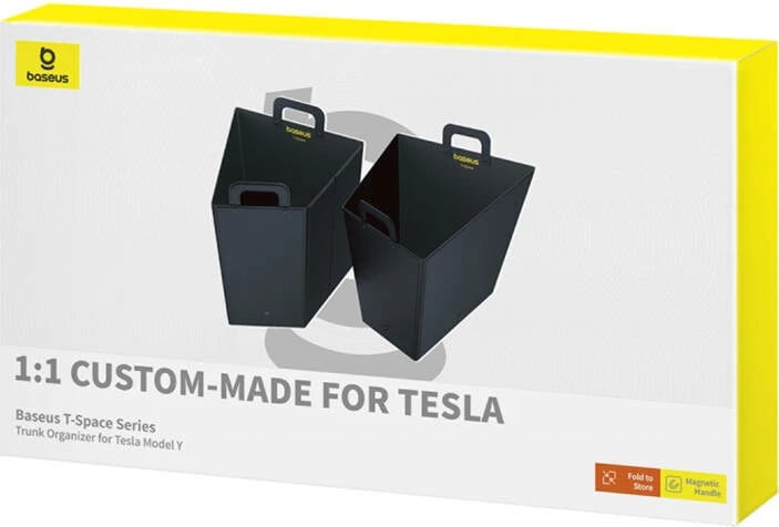 Organizues bagazhi Baseus T-Space për Tesla Model Y, i zi