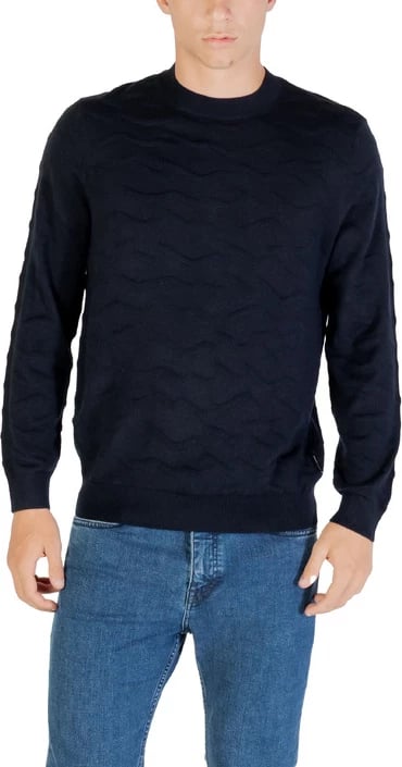 Xhemper Armani Exchange meshkuj, i kaltër