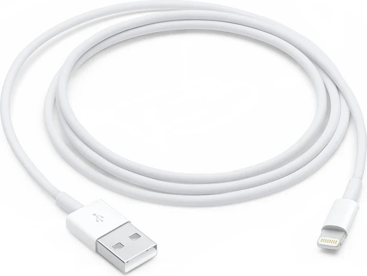 Kabllo karikuese Apple Lightning USB, 1.0 m, e bardhë