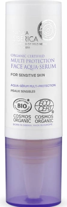 Serum për fytyrë unisex Natura Siberica Multiprotection Face Aqua Serum 15ml