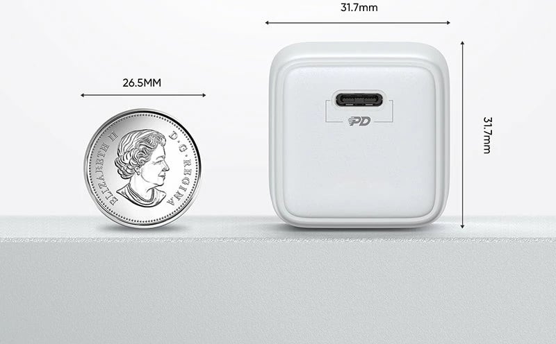 Karikues mur Joyroom L-P251, USB Type C, 25W, i bardhë