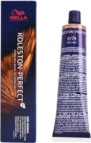 Ngjyrë për flokë Wella Koleston Perfect Me+ 8/74 Deep Browns 60ml