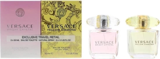 Set Eau de Toilette Versace Yellow Duo, 30 ml + 30 ml