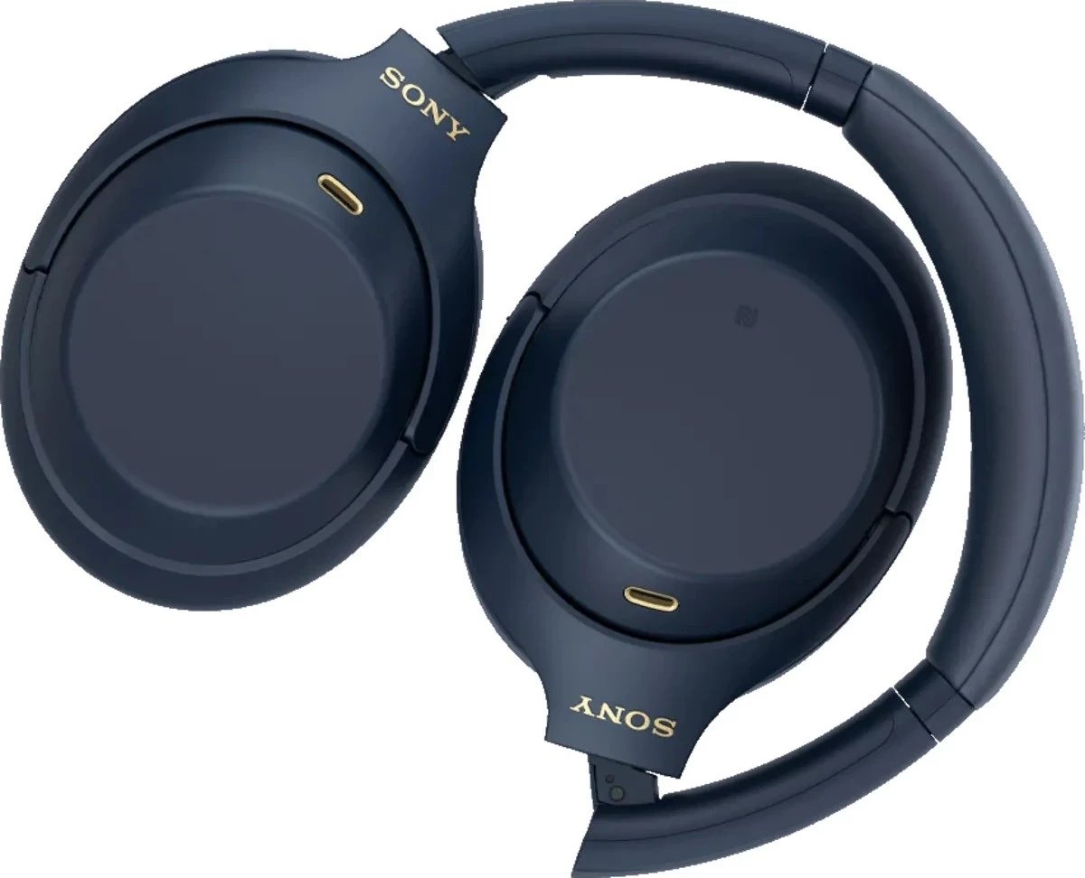 Kufje Sony WH-1000XM4, Wireless, Bluetooth, me anulim zhurme, Blu