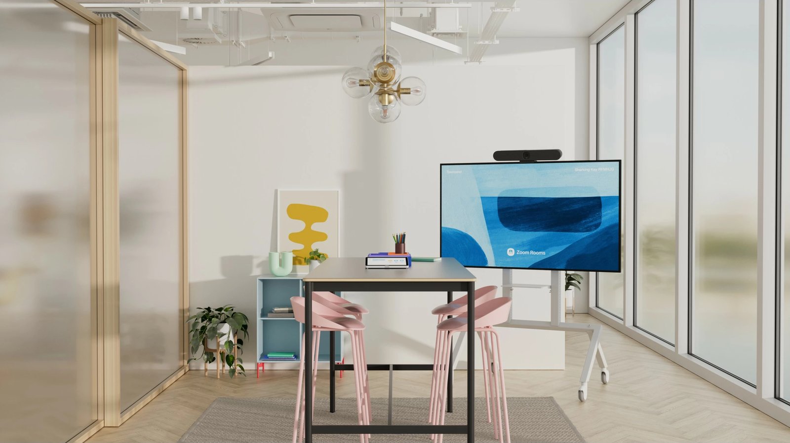 Sistem video konferencash Logitech Rally Bar Huddle, 4K Ultra HD, Graphite