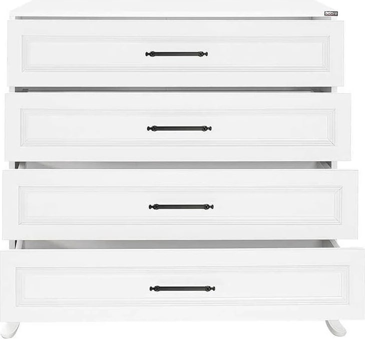 Komodë Hanah Home, Sfn-1004-Dd-1, e bardhë, 4 sirtarë