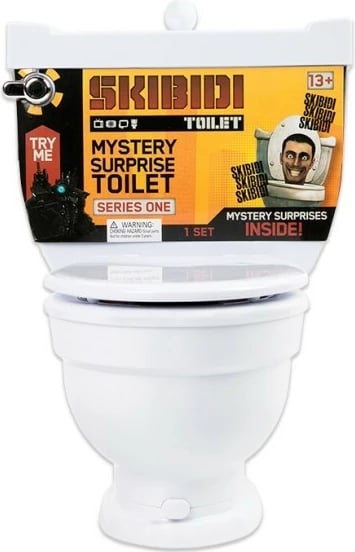 Lodër surprizë Skibidi Toilet Cobi BTH-1330 me figura, ngjitëse dhe zëra, set