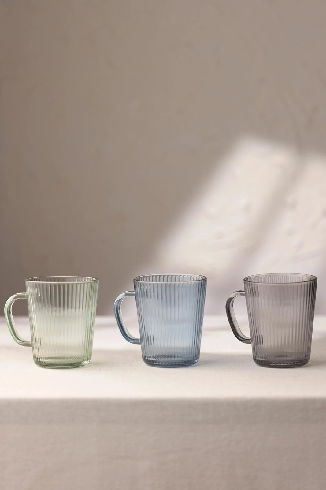 Set gotash xhami (3 copë), Hermia Concept, ngjyrë e gjelbër, fume, blu