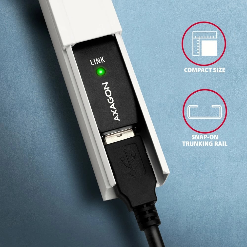 Kabllo zgjatues aktiv USB 2.0 AXAGON ADR-205, 5m, i zi