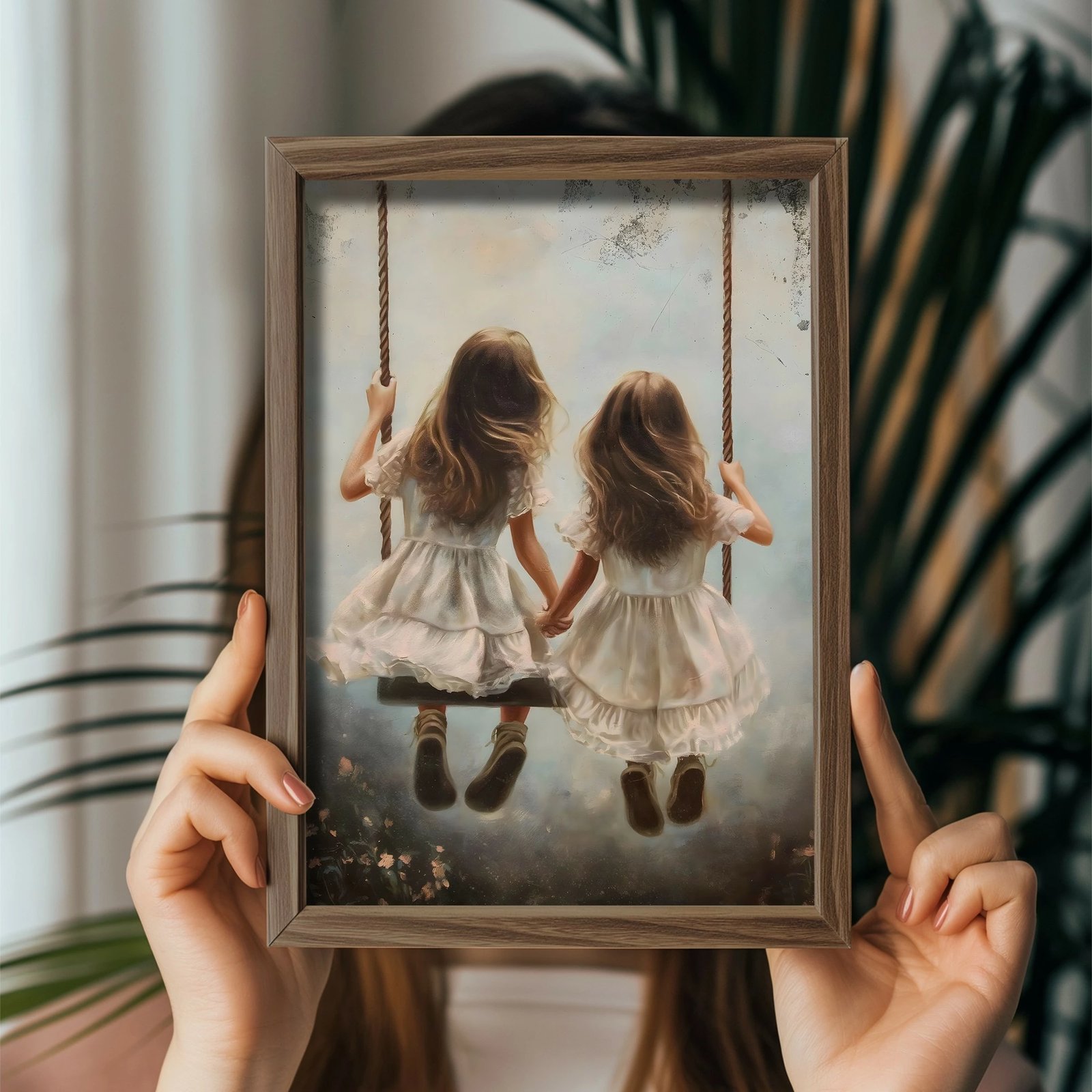 Pikturë dekorative me kornizë, MDF, shumëngjyrëshe, Wallity, GE238-L