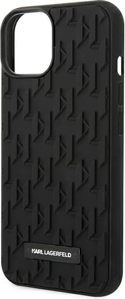 Mbështjellës Karl Lagerfeld KLHCP14MRUPKLPK për iPhone 14 Plus 6.7", hardcase, 3D Monogram, i zi