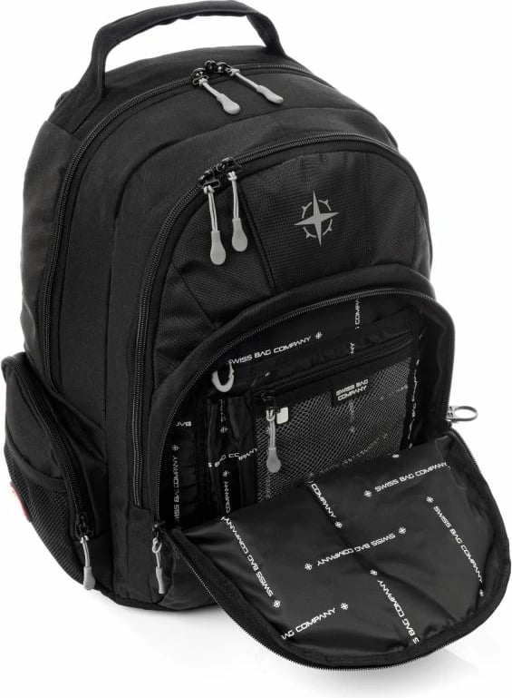 Çantë shpine Inny unisex, e zezë Çantë shpine Inny unisex, e zezë
