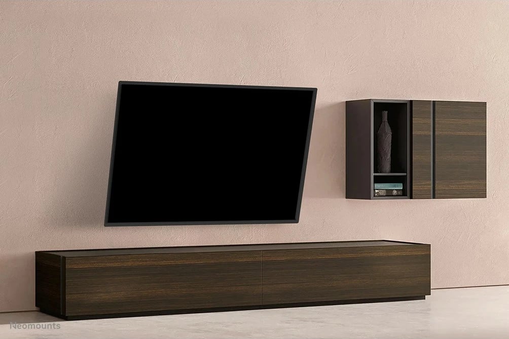 Mbajtëse muri për TV Neomounts WL35-550BL16, 42-86 inç, çelik, e zezë