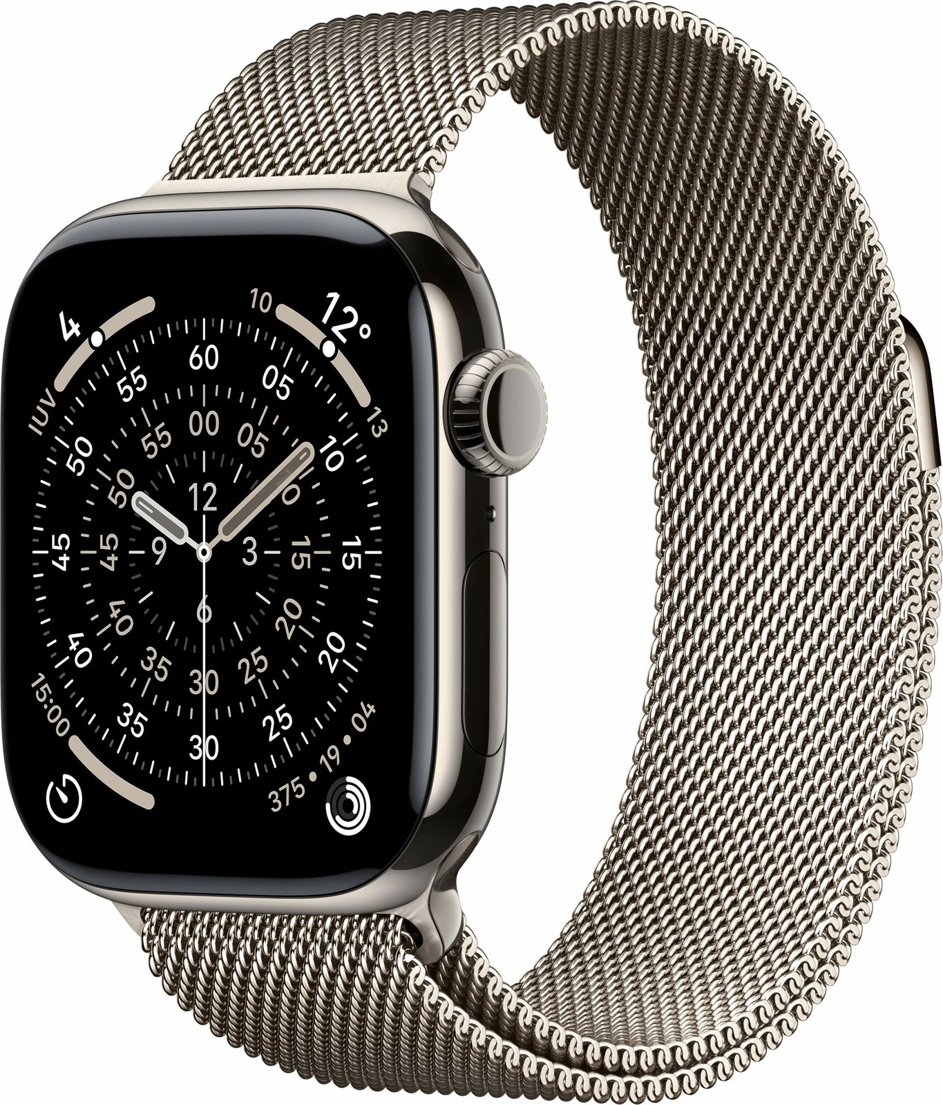 Smartwatch Apple Watch S11 Titan Natur Cellular 42mm Milanaise