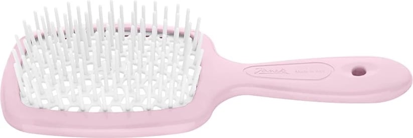 Furçë flokësh Janeke Superbrush Small për femra, rozë e çelët, 1 copë