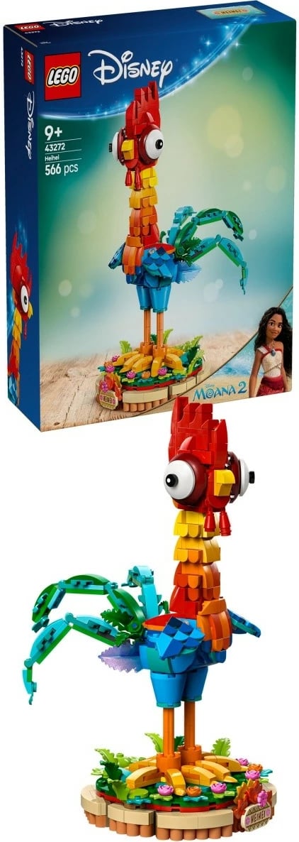 Set ndërtimi LEGO Disney 43272 Heihei, 566 pjesë, shumëngjyrësh