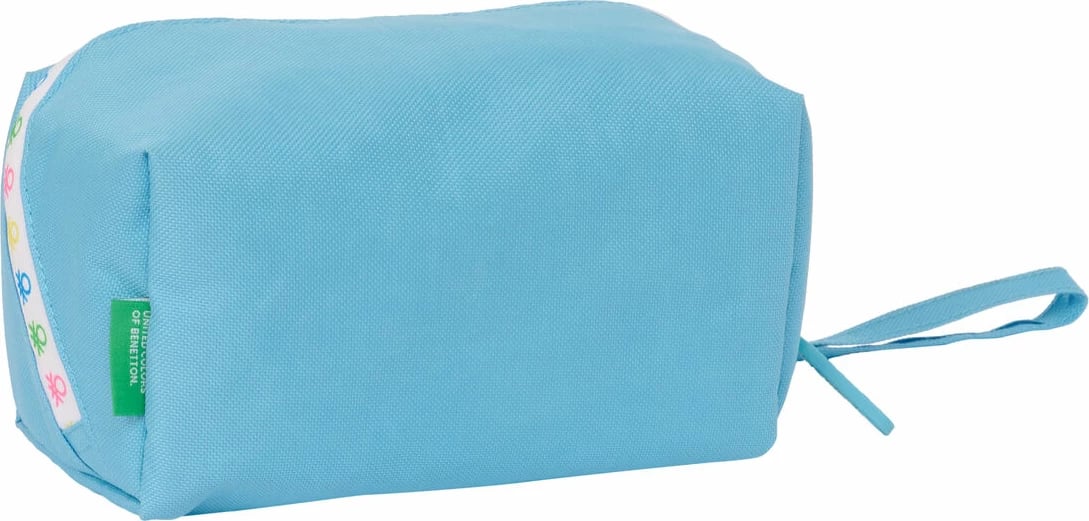 Kuti për shkollë Benetton Spring, sky blue