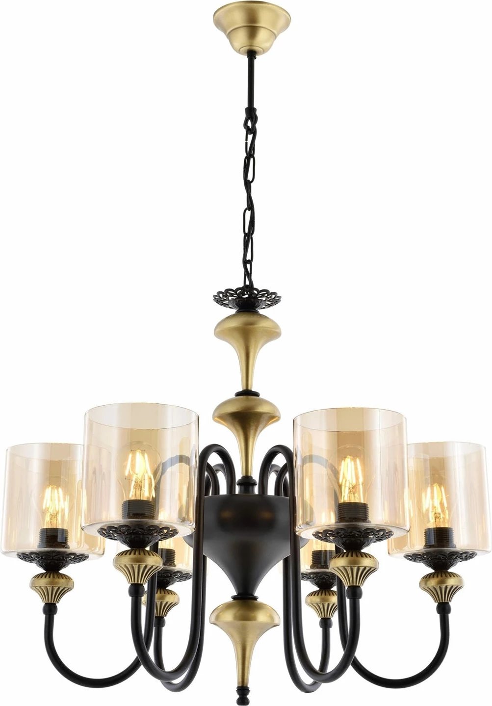 Llambadar Opviq, AV-4161-6E, vintage, i zi, 100x62cm