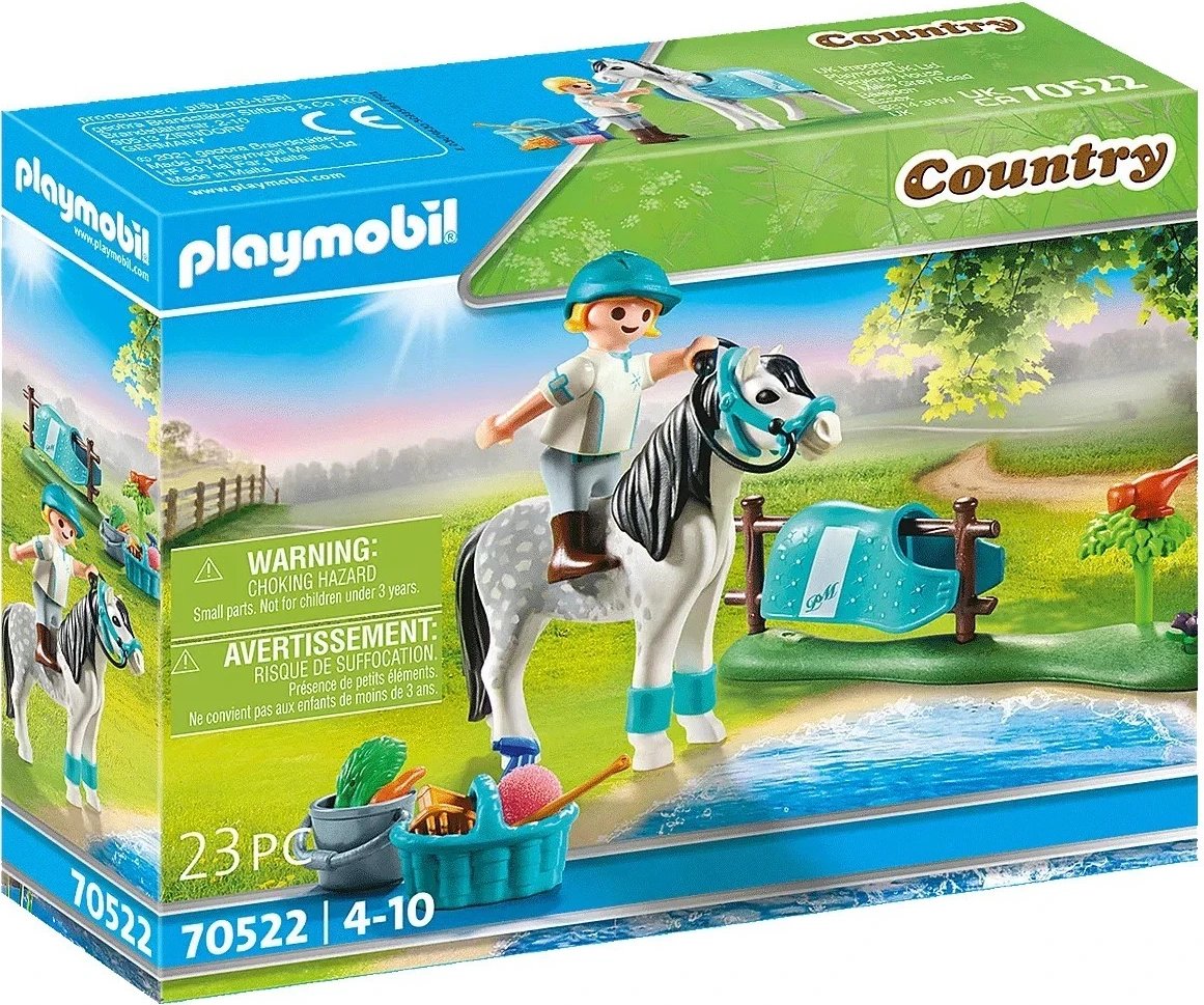 Seti i Lojës me Poninë Gjermane Playmobil për vajza