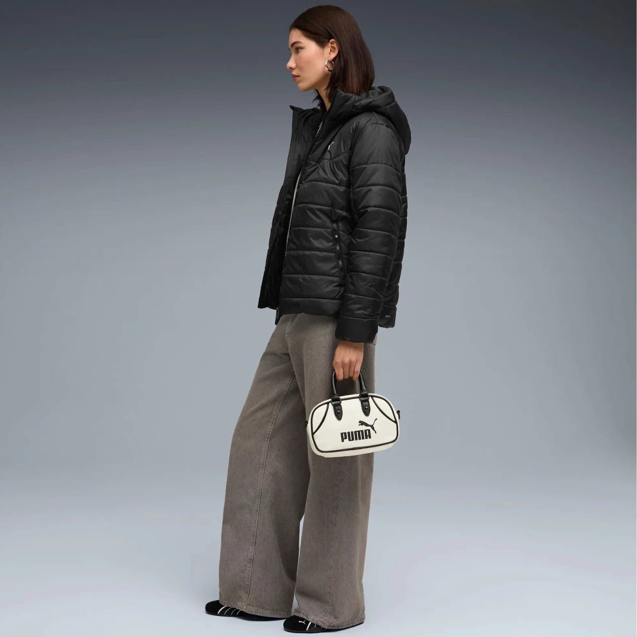 Jakne dimri Puma për femra, e zezë