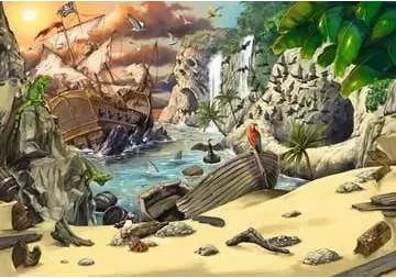Puzzle Ravensburger Exit Puzzle Kids Das Piratenabenteuer 368 pjesë