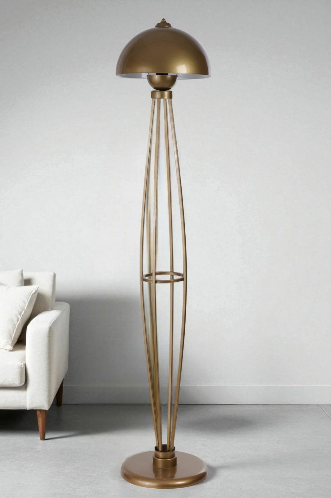 Llambë dyshemeje Opviq, ngjyrë ari, 8936-4