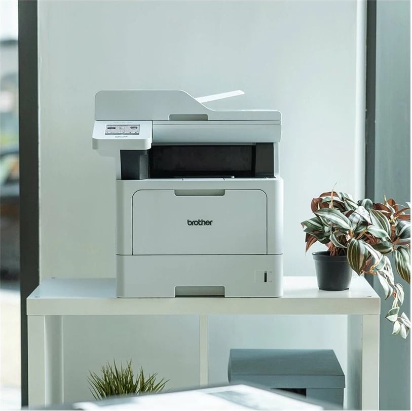 Printer multifunksional Brother DCPL5510DWRE1, laser, A4, Wi-Fi, NFC, gri