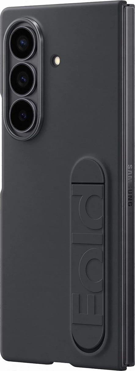 Mbështjellës Samsung Silicone Case për Galaxy Z Fold7, i zi